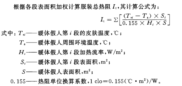 服裝舒適性評價氣候室的測試方法(圖3)